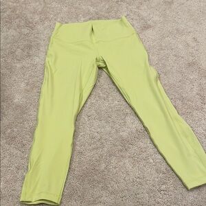 Lululemon Lime Green Leggings